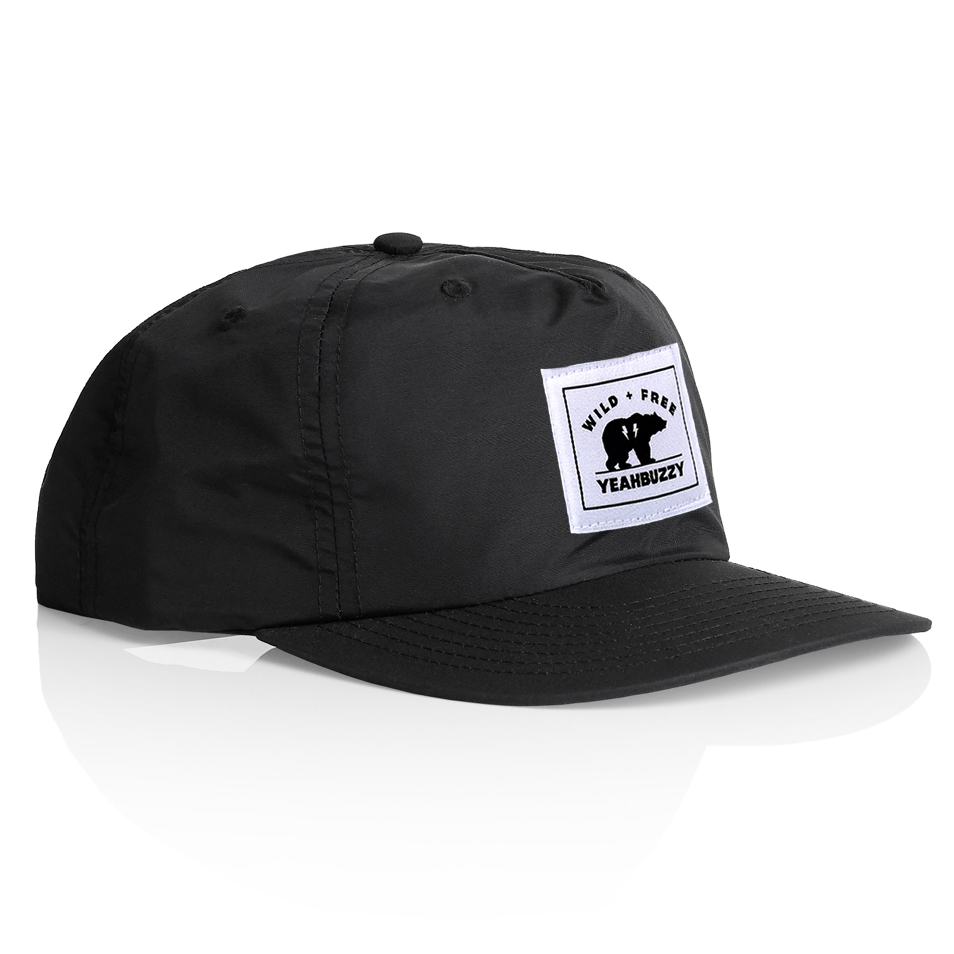 Wild + Free Surf Cap (Black)