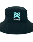 YBZY Pack Wide Brim Bucket Hat (Black)