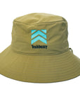 YBZY Pack Wide Brim Bucket Hat (Khaki)